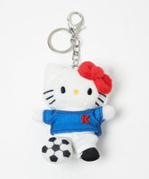 Sanrio x And St Me% Hello Kitty Plush Keychain - Football